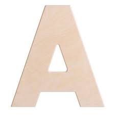 Large Wooden Letters 12 Inch Unfinished Wood Letter A Unfinished Wood Letters Wood Letters Large Wooden Letters