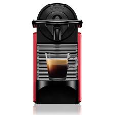 The nespresso vertuo machine has a narrow profile and looks sleek, especially in a black finish. Delonghi En124r Espresso Coffee Machine Black Techinn