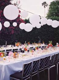 Pin By Partylights Com On Paper Lantern Party Diner Party Outdoor Brunch Decor Outdoor Party Decorations
