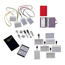 Download free, printable business card templates for word and powerpoint. Business Card Holder Name Badge Lanyard Office And School Stationery Manufacturer Leos