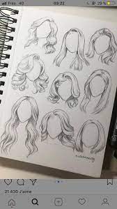 15 Amazing Hair Drawing Ideas Inspiration Brighter Craft Art Drawings Sketches Drawings Pencil Art Drawings