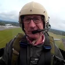 PICTURED: American ski guide Adam George, 45, who was among three killed in  horror helicopter crash in the Swiss Alps