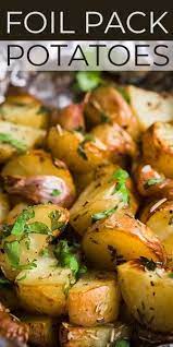 Easy Foil Pack Potatoes On The Grill Or Oven Sunday Supper Movement Recipe Summer Grilling Recipes Grilled Potatoes Supper Recipes