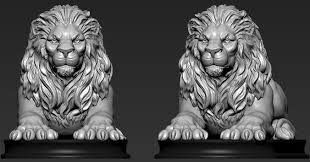 Lion King 3d Print Model In 2020 Print Models Lion Sculpture Print