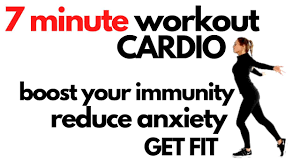 Quarantine Workout #Withme -7 Minute Cardio Boost Your Immune System Reduce  Anxiety - Youtube