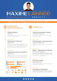 Curriculum Vitae Creatif Maxime Lannoo Jeune Graphiste A La Recherche D Une Entreprise Pour De L Alterna Curriculum Vitae Communication Licence Communication