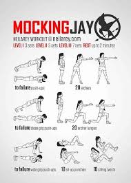 Mocking Jay Workout Getting Fit Superhero Workout Neila