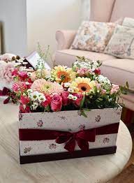 A sharp knife or garden clippers to cut the flower stems. Diy Faux And Fresh Flower Bouquet Box Dainty Dress Diaries