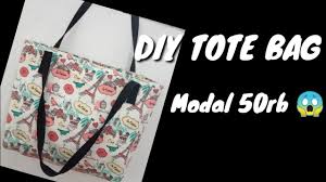 Proses pembuatan tote bag kanvas. Cara Membuat Tote Bag Dari Kain Blacu Membuat Itu