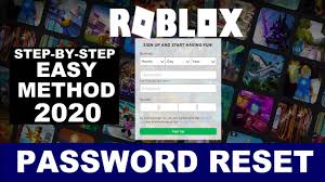 How To Reset Password In Roblox With No Email Step By Step 2020 Youtube