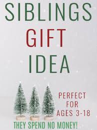 There have been some fabulous guest posts during our crazy christmas event, so i wanted to i know most of you are probably thinking about gift ideas right now… and we all know how much people love a handmade gift. Siblings Non Gift Christmas Gift Your Modern Family
