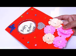 Make your own homemade diy mother's day card with these fun, cheap and easy ideas. Handmade Mothers Day Card Mothers Day Pop Up Card Making Idea Mothers Day Craft Ideas