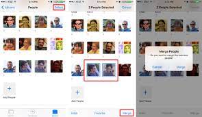Find the photos that you want to add within the app and tap the photos to select it. How Do I Merge Photos Of People In The People Album The Iphone Faq