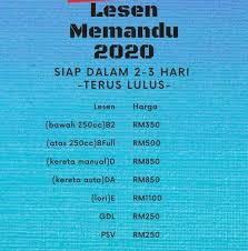 Start 22 julai 2019 dah wajib ada ye. Runner Lesen Home Facebook