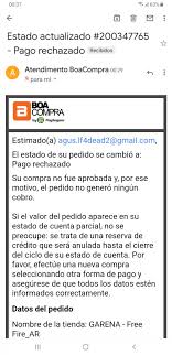 Entre no site recarga jogo, a loja oficial da garena. Me Rechazan La Tarjeta Teniendo Saldo Pagina 40 Comunidad Uala