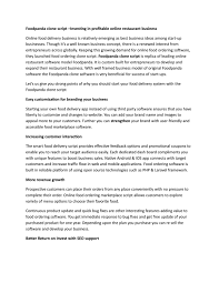 It's impossible to eliminate all business risk. Foodpanda Clone Script By Peter John Issuu