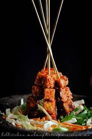 Sate Tempe Plappa Recipe Spicy And Sweet Tempeh Sate Masakan Indonesia Resep Makanan Masakan