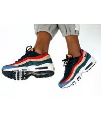 Nike Air Max 95 Pony Hair Red Green Yellow Trainer Jump And Run If You Like Nike Air Max 95 Nike Air Max Yellow Trainers