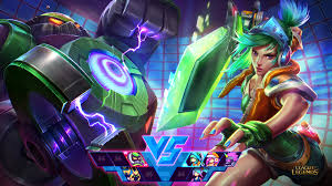 Championship riven ©riot games 2012. Arcade Blitzcrank And Riven Wallpaper League Of Legends Wallpapers
