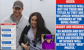 How dark will the baby's skin be? and a photo of meghan markle. Prince Harry And Meghan Markle Will Stop Using Sussex Royal Daily Mail Online