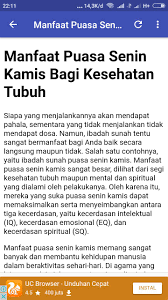 Sang menanya mengatakan, ia biasa mengqadha puasa di hari senin dan kamis, dengan niat puasa senin kamis, tetapi dalam hati sekaligus. Niat Puasa Senin Kamis For Android Apk Download