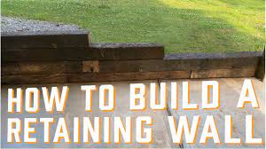 Some are rough cut while others have smooth edges and even corners. How To Landscape With Railroad Ties Youtube