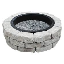 Shop Decor Beltis Fire Pit Kit At Lowe S Canada Find Our Selection Of Fire Pits At The Lowest Price Guaranteed With P Fire Pit Kit Fire Pit Stone Fire Pit Kit