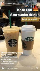 Pin By Jordan Manier On Food Low Carb Starbucks Drinks Healthy Starbucks Drinks Healthy Starbucks