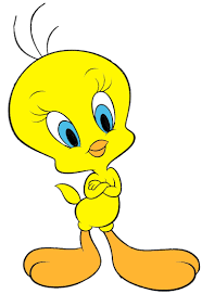 Cartoon Bird With Hair On Head Tweety Bird Clipart 18271 Tweety Looney Tunes Cartoons Classic Cartoon Characters