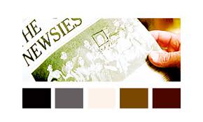 Tip your hat for this newsies movie study! Something To Believe In Color Palettes Newsies 1992 Film All Images