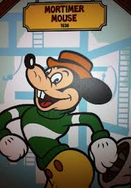 Jan 07, 2018 · he's a cartoon mouse, and his image is the stuff of childhood dreams and peaceful saturday mornings with a bowl of cereal and maybe some mickey mouse pj's. Unusual Suspects Mortimer Mouse The Walt Disney Family Museum