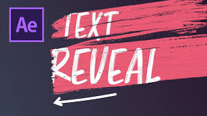 After effects gives you the creative and technical options to achieve about any effect your client desires. Reveal Text With A Brush Stroke After Effects Tutorial After Effect Tutorial Adobe After Effects Tutorials Text Tutorial