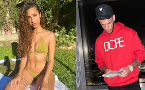 The los angeles lakers rookie is reportedly getting ready to add a tmz reported on wednesday that multiple sources indicated the big baller is expecting his first child with his longtime girlfriend, denise garcia. Lonzo Ball Spotted With New Girlfriend In Los Angeles Swipe Sports