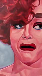 Teletubby Teleport to Mars Oil Painting by Tammie Brown