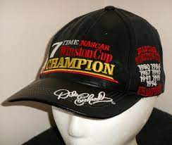 For Sale Dale Earnhardt Sr Genuine Leather Hat Cap 7 Time Nascar Winston Cup Champion One Size Fits All Leather Hats Genuine Leather Dale Earnhardt