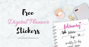Free digital stickers for teachers. Free Digital Planner Stickers