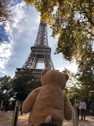 Hand crafted , polyester materials.very good condition but does not come with the tags. Giant Teddy Bears Are Popping Up All Over A Neighborhood Of Paris