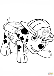 Paw patrol printables black and white. Marshall Paw Patrol Coloring Pages Printable Paw Patrol Coloring Pages Paw Patrol Coloring Puppy Coloring Pages