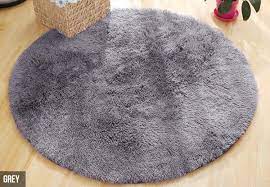 The original natural white flokati rug. Super Soft Round Rug Grabone Nz