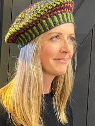 Knitting Kits Fair Isle Beret Knitting Pattern PDF Pattern Fair Isle Tam,  Beret, Stranded Color Work Hat