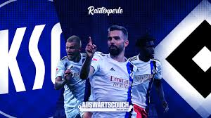 Am ende profitierten die hamburger auch von einem umstrittenen platzverweis für karlsruhes außenverteidiger. Auswartscouch Ksc Hsv Rautenperle