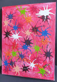 Kinder Malen Auf Der Leinwand Ein Farbenfeuerwerk Keilrahmen Gestalten Kinder Leinwand Kunst Kinder Leinwand