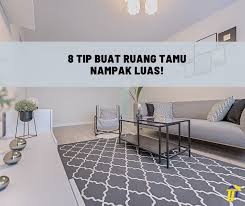 Desain ruang tamu minimalis wallpaper unik memilih hiasan dinding via modelrumahminimalis.co. 8 Tip Buat Ruang Tamu Nampak Luas
