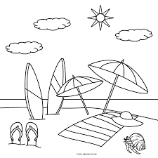 Color pictures, email pictures, and more with these beach coloring pages. Free Printable Beach Coloring Pages For Kids