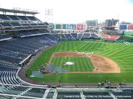 specific seatgeek washington nationals park seating chart