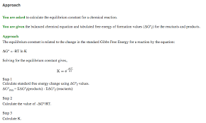 If you have already read the page about how to do this with total entropy changes, you will find a little bit of repetition on this page. Solved Calculate The Equilibrium Constant From The Standa Chegg Com