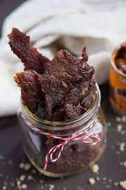 Oven Beef Jerky Recipe Gift Of Hospitality Recipe Beef Jerky Recipes Jerky Recipes Sweet And Spicy Beef Jerky Recipe