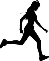 Download Silhouette Woman Running Free Vector Graphic On Pixabay
