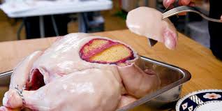 Good lord, there's a sweet potato layer. How This Cake Artist Makes Realistic Turkey Cakes For Thanksgiving