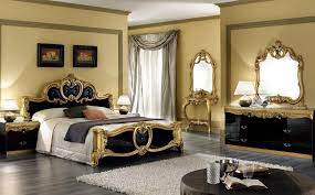 Made In Italy Leather High End Bedroom Furniture Overland Park Kansas Esfbarocco Prime Cl Traditional Bedroom Design Bedroom Furniture Sets Classic Bedroom